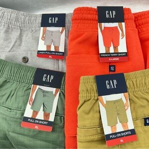 GAP Men’s Pull-On Short Bundle of 4 Size XL